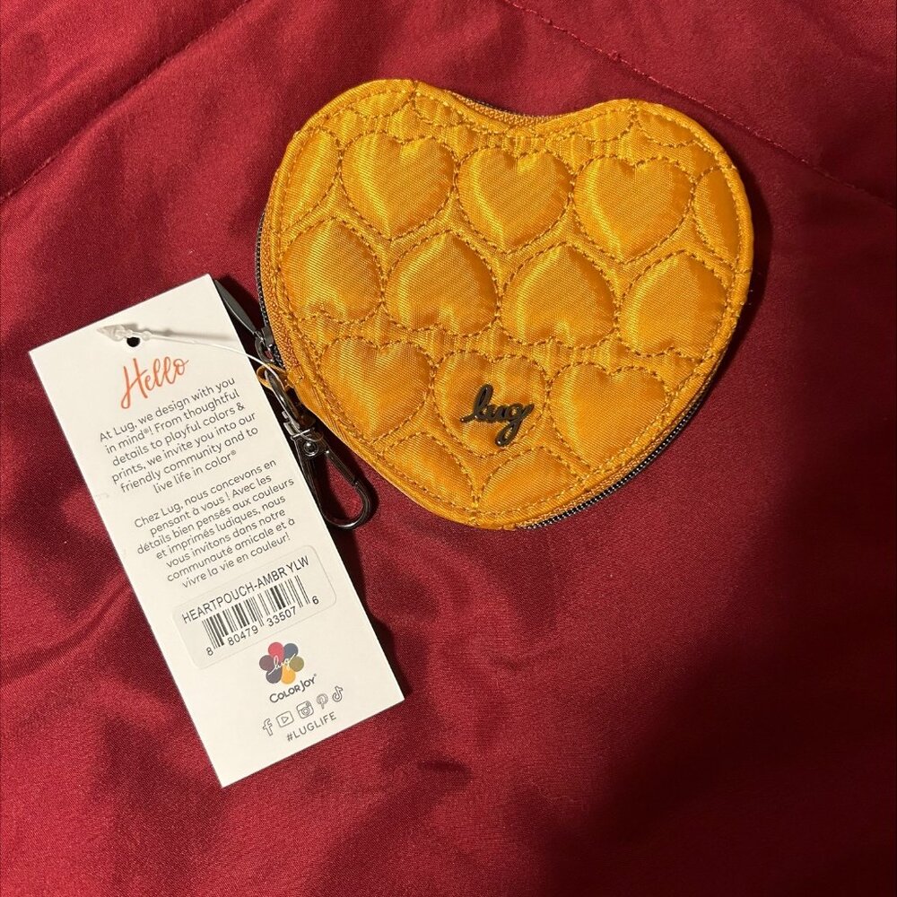 Lug Heart Pouch LE- NWT